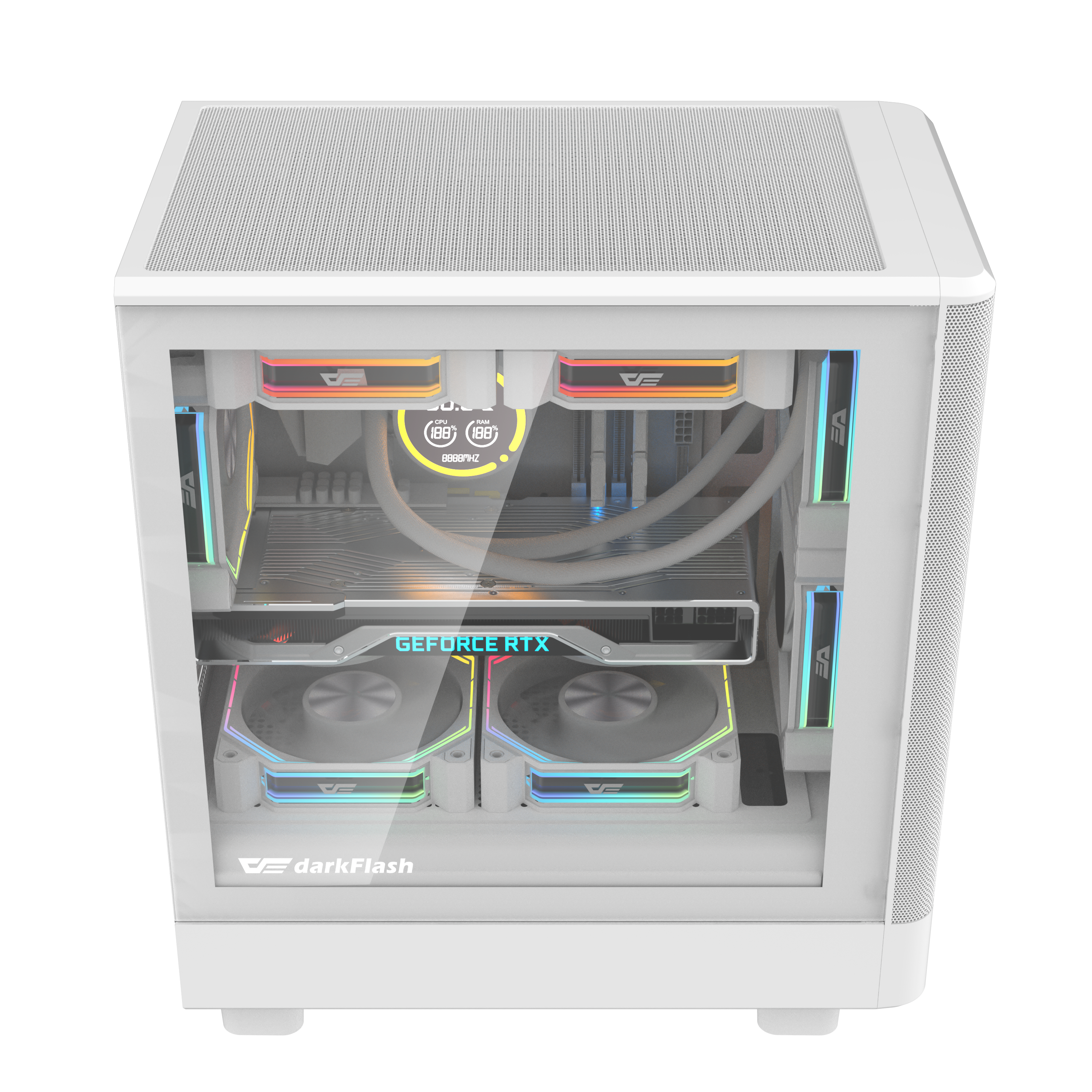 DarkFlash DB330M Mesh M-ATX PC Case