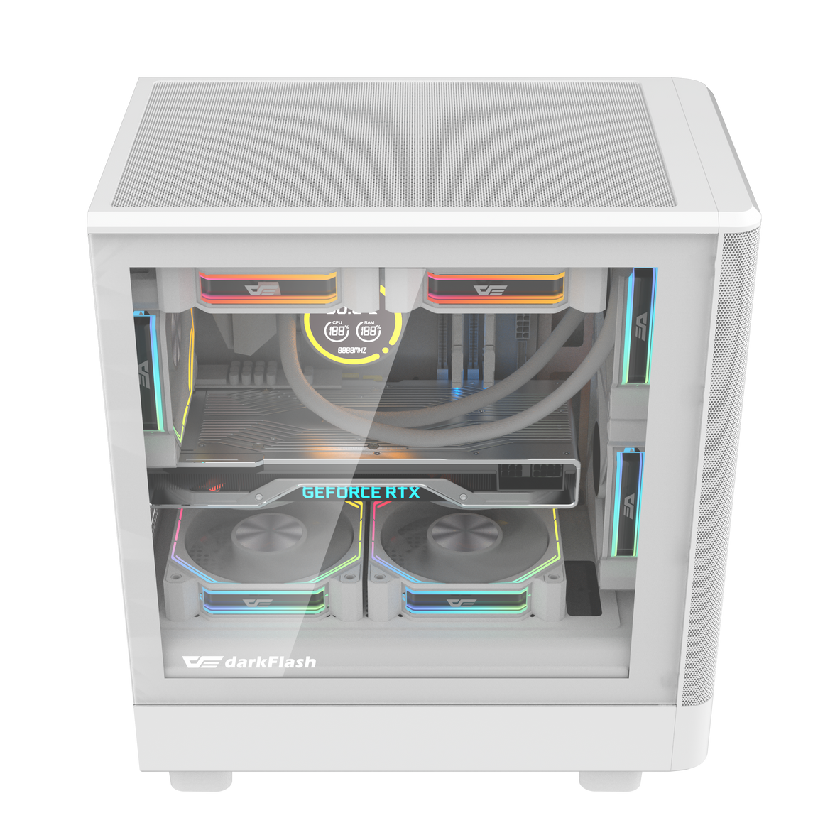 DarkFlash DB330M Mesh M-ATX PC Case