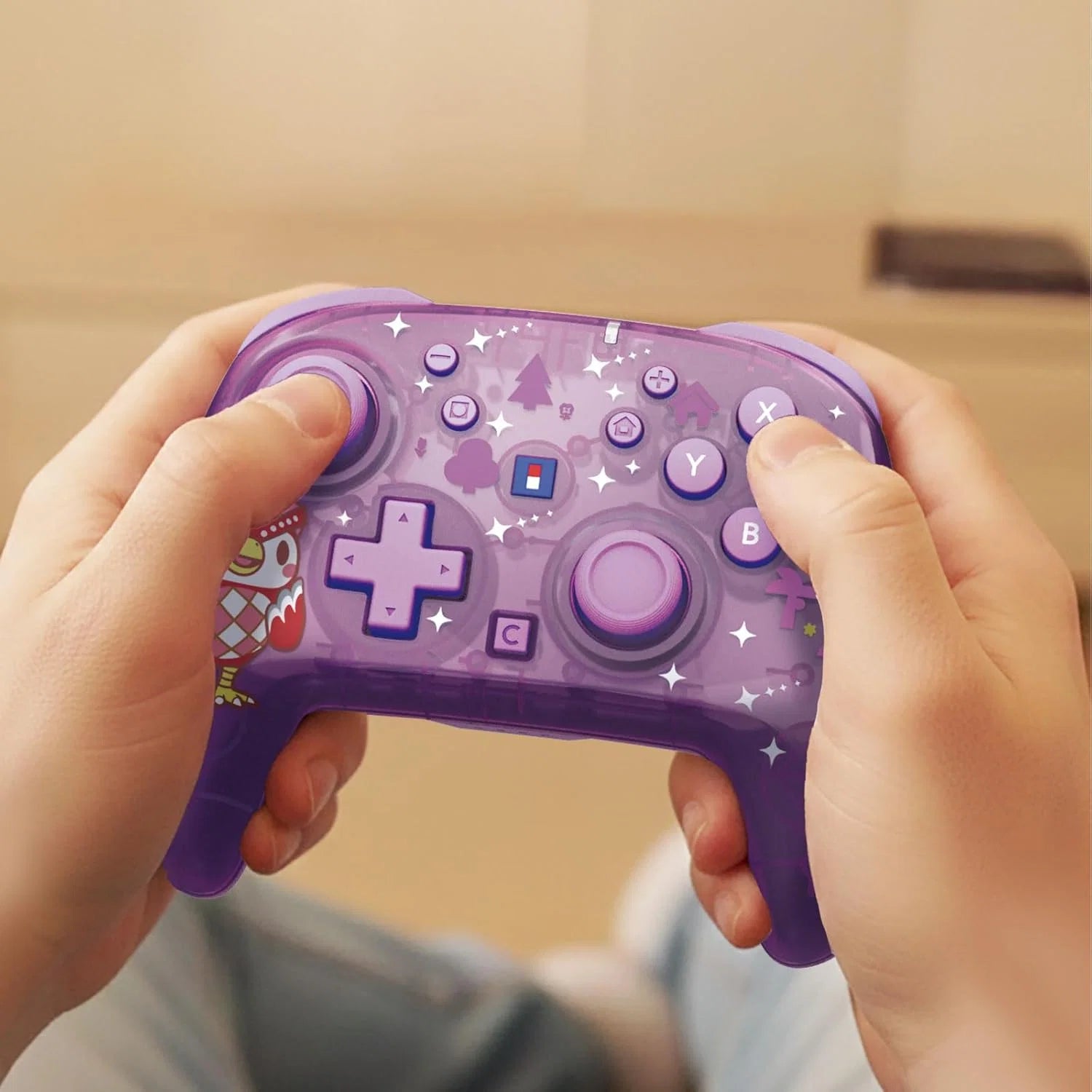 Hori Animal Crossing Wireless Horipad Turbo Controller for Nintendo Switch 2 (Celeste) (NSX-193A)