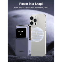 UGREEN Uno 5000mAh Mini Magnetic Wireless 20W Power Bank with Built-in Stand (PB571/3560B) Black