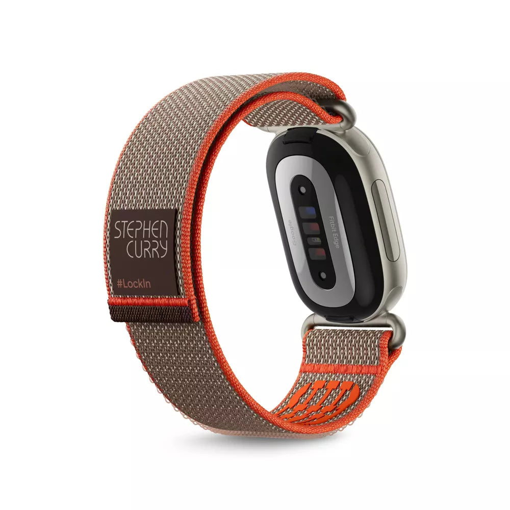 Google Fitbit Air Stephen Curry Special Edition Fitness Tracker (Rye)