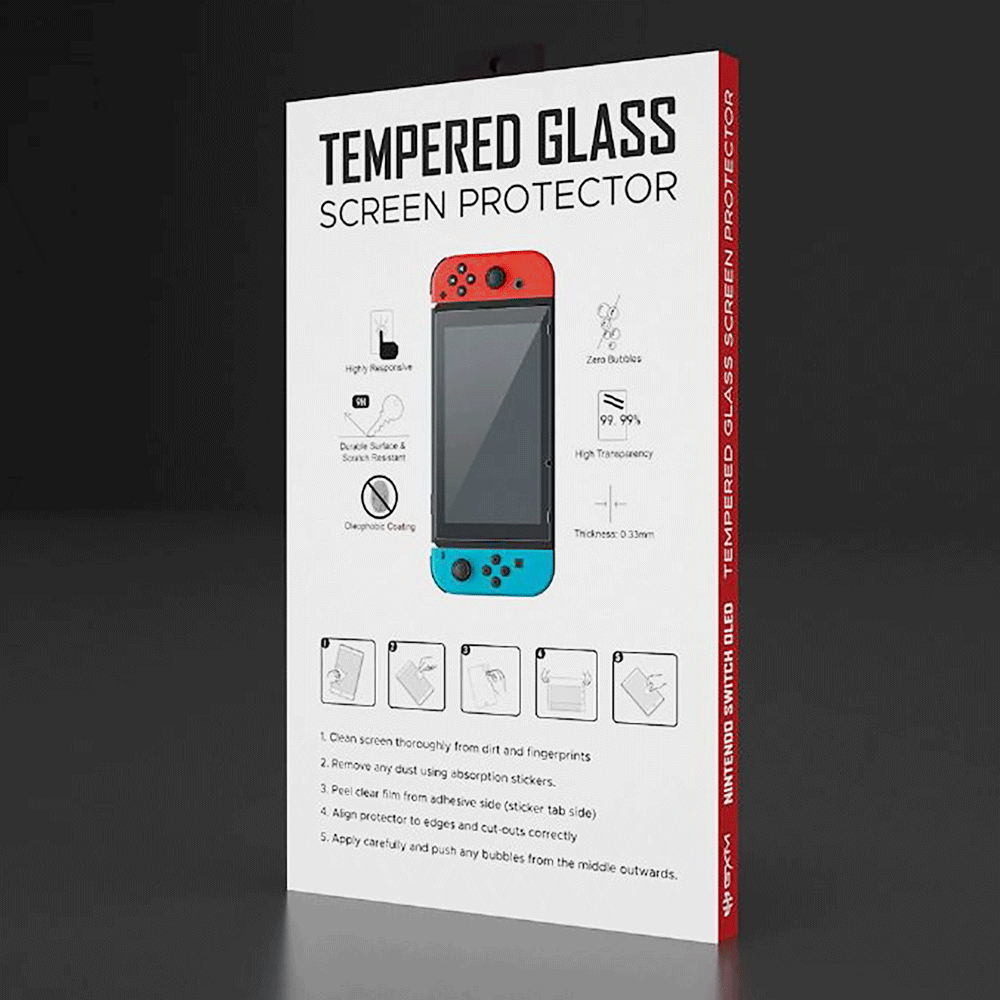 GXM Nintendo Switch Oled Tempered Glass Screen Protector