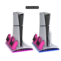 Hozkaii Multifunctional RGB Stand for PS5 Slim/Pro (White) HP5-5002