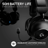 Logitech G PRO X Lightspeed Headset 2 [Black]