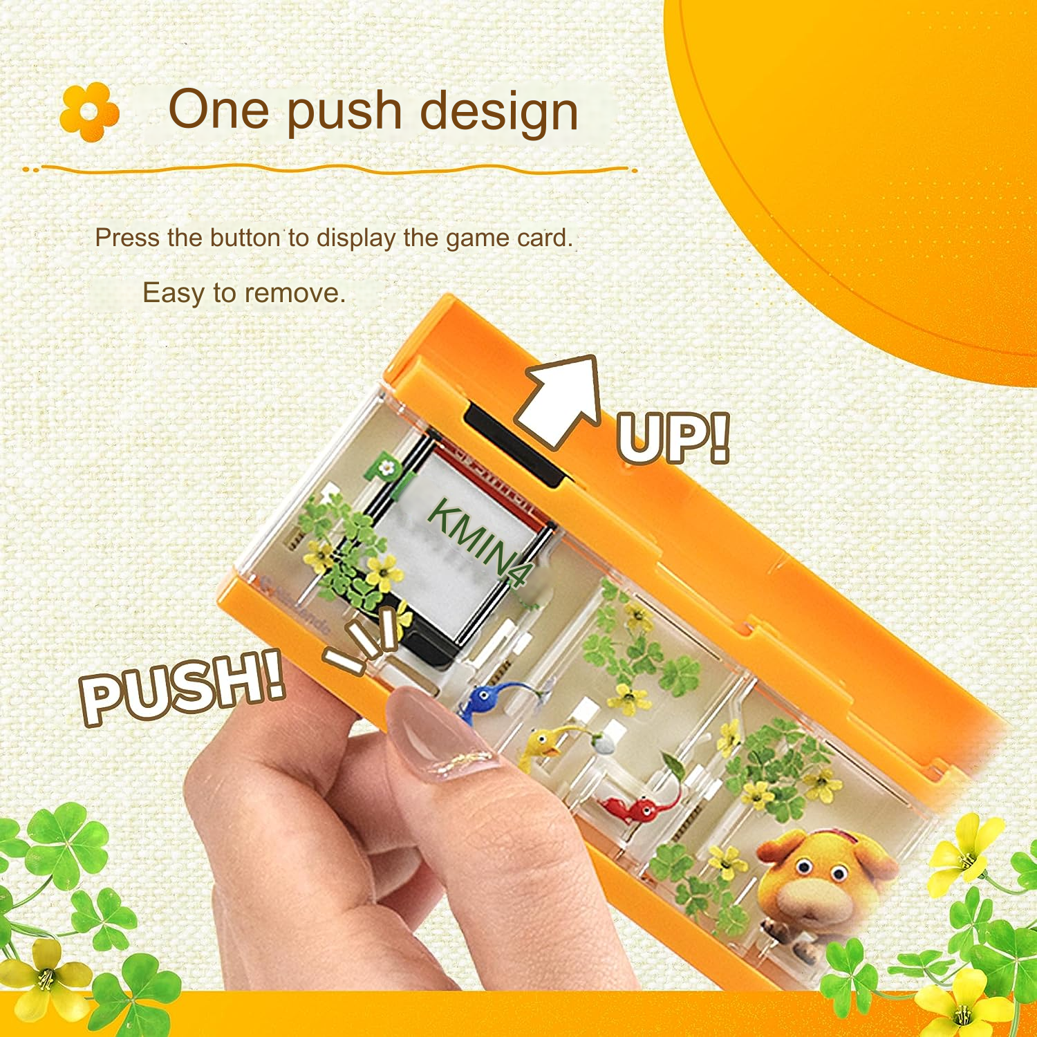 Hori Pikmin 4 Push Card Case 6 for Switch/ Switch Lite [NSW-495]
