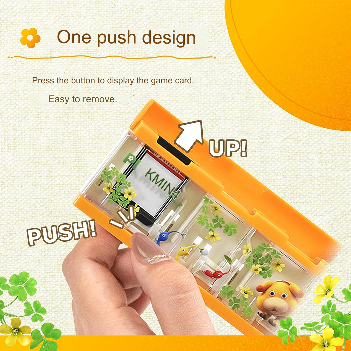 Hori Pikmin 4 Push Card Case 6 for Switch/ Switch Lite [NSW-495]