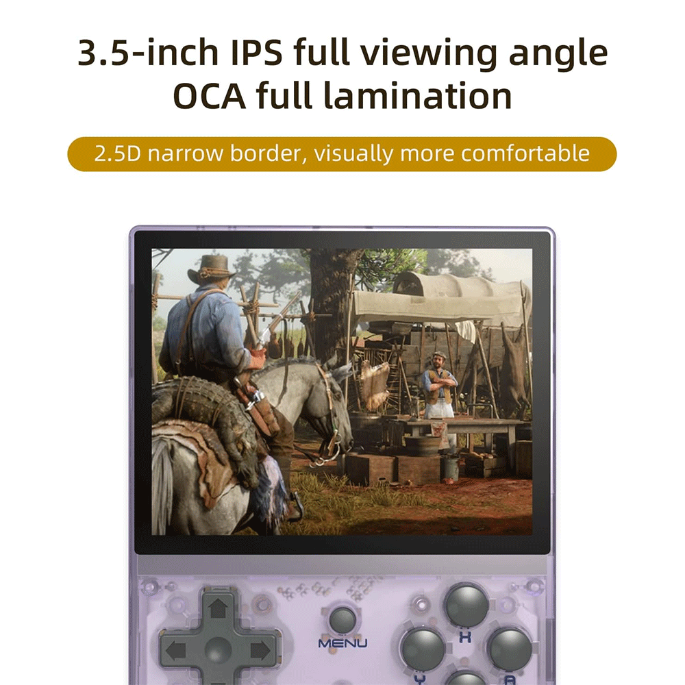 ANBERNIC RG35XX Retro Handheld Gaming Console iPS Screen Video 3.5” Classic Gaming Emulator