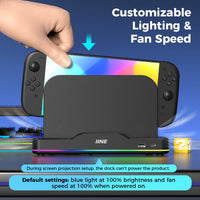 IINE Cooling Fan For Nintendo Switch 2 Dock L1101