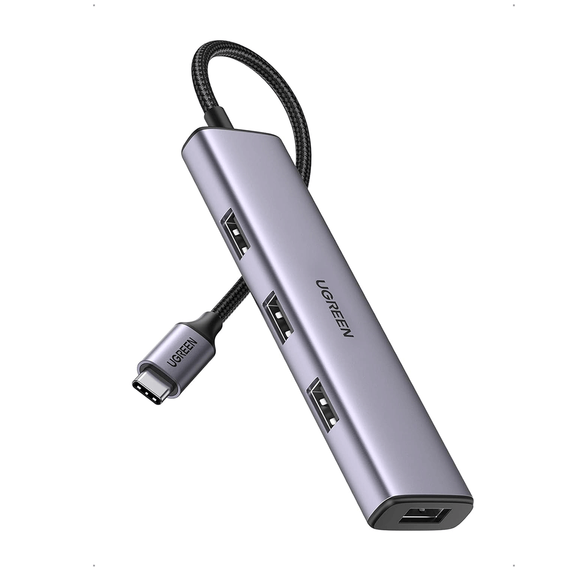 UGREEN USB-C TO 4 USB 3.0 Hub (Grey) [CM473/20841]