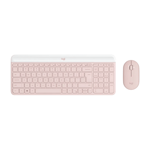 Logitech Mk470 Slim Wireless Keyboard Bundle [Rose]