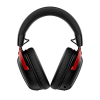 HyperX Cloud III S Wireless Gaming Headset for PC/PS5/PS4/N-Switch/Mobile Black/Red (A59Z0AA)