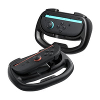 JSAUX Racing Steering Wheel For Nintendo Switch 2 GP0403 (Black)
