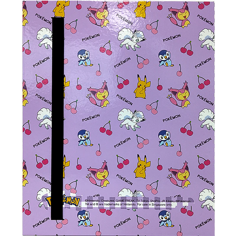 Pokemon TCG: 3x3 Pocket Portfolio Pokemon New Retro (Purple)