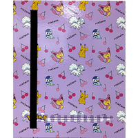 Pokemon TCG: 3x3 Pocket Portfolio Pokemon New Retro (Purple)