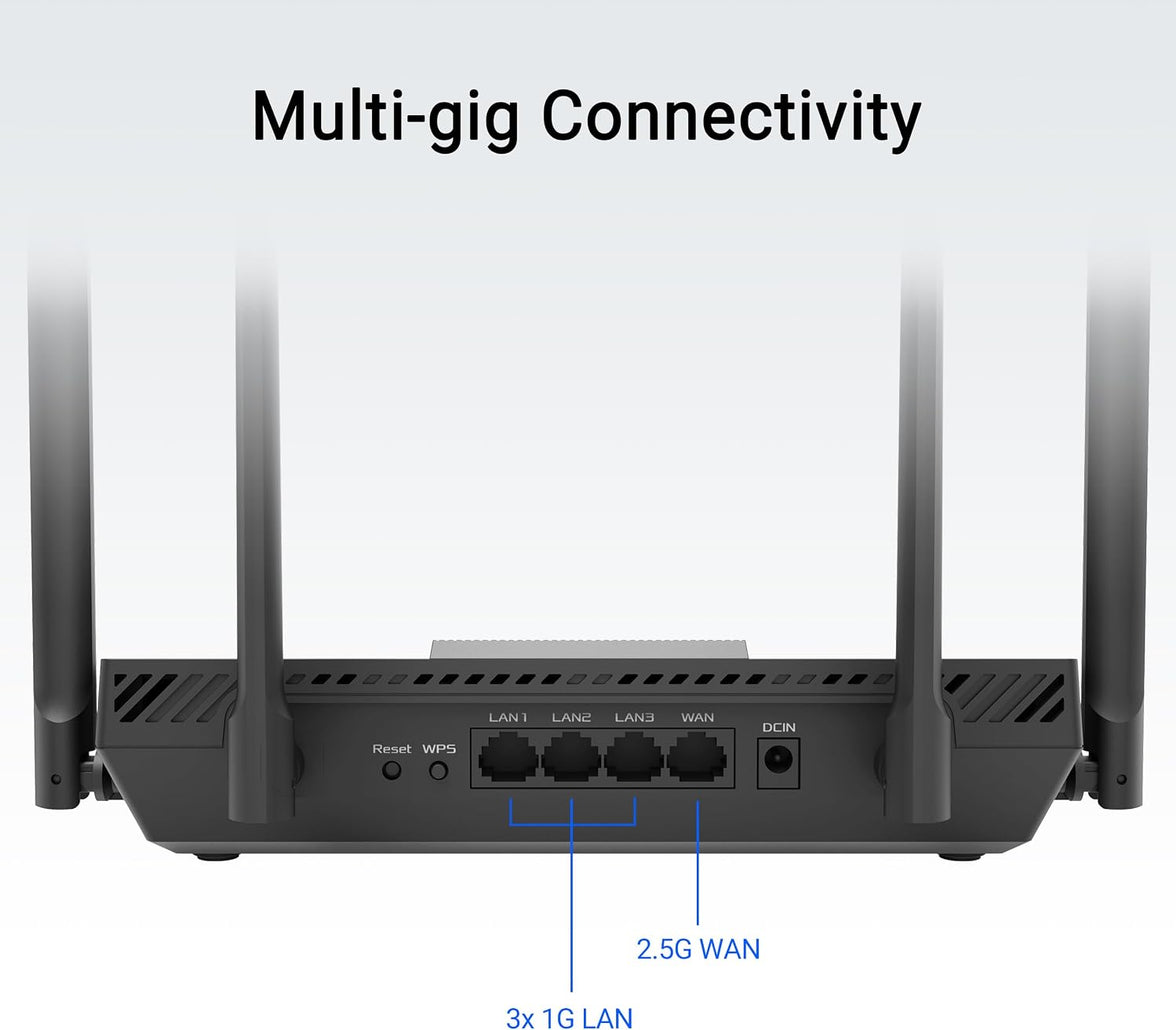 Asus RT-BE50 BE3600 Dual Band WiFi 7 Router