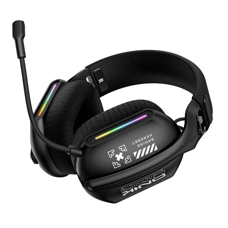 Onikuma GT808 Tri Mode Wireless Gaming Headset Black