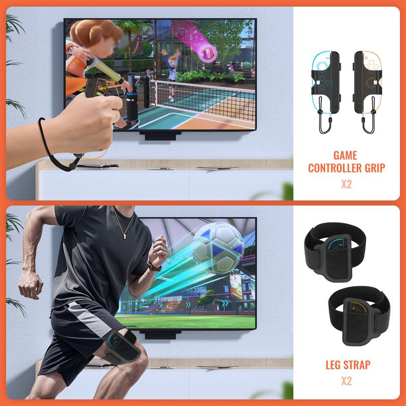 JYS-NS2281-V2 9 in 1 Acccessory Bundle for Nintendo Switch 2 Sports