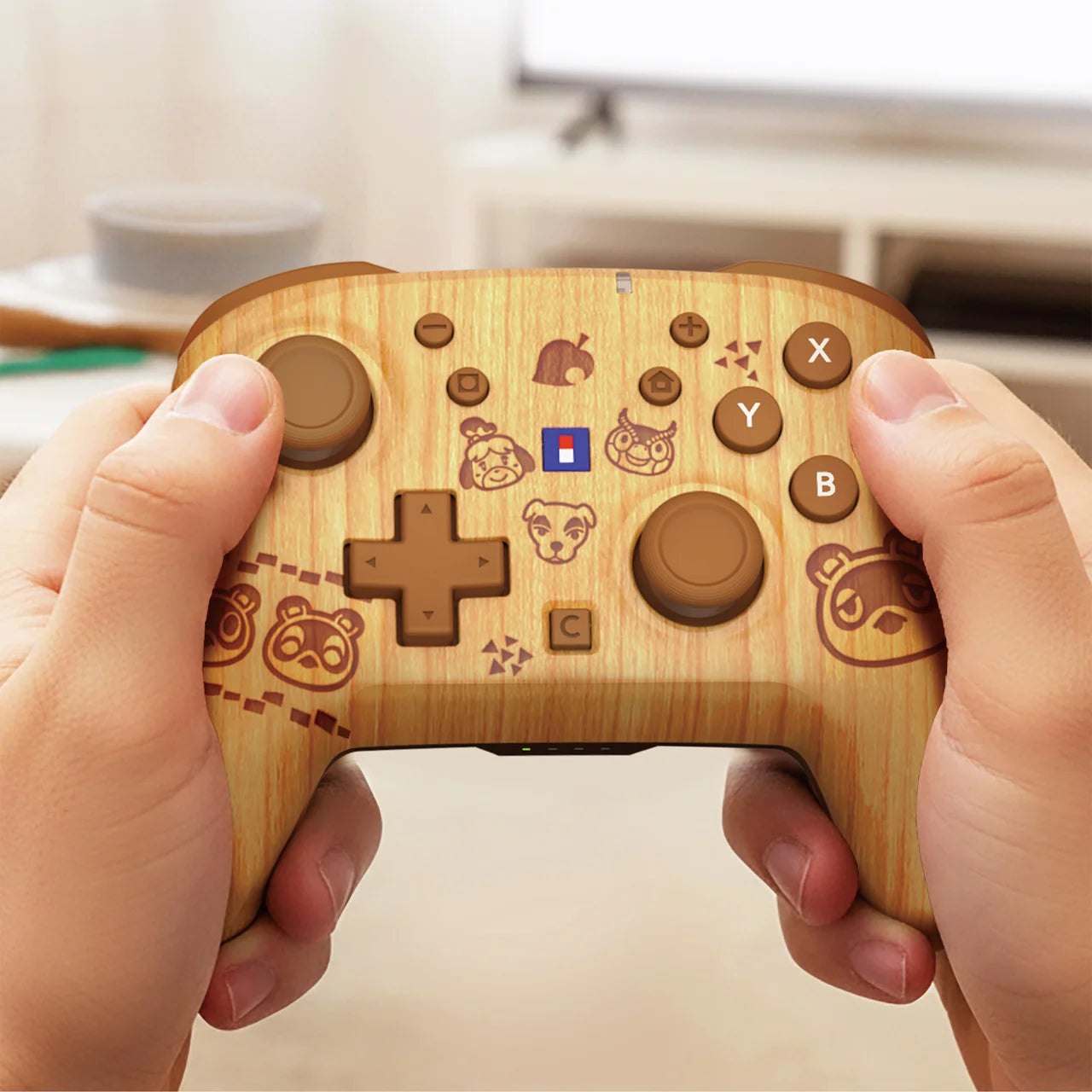 Hori Animal Crossing Wireless Horipad Turbo Controller for Nintendo Switch 2 (NSX-205A)