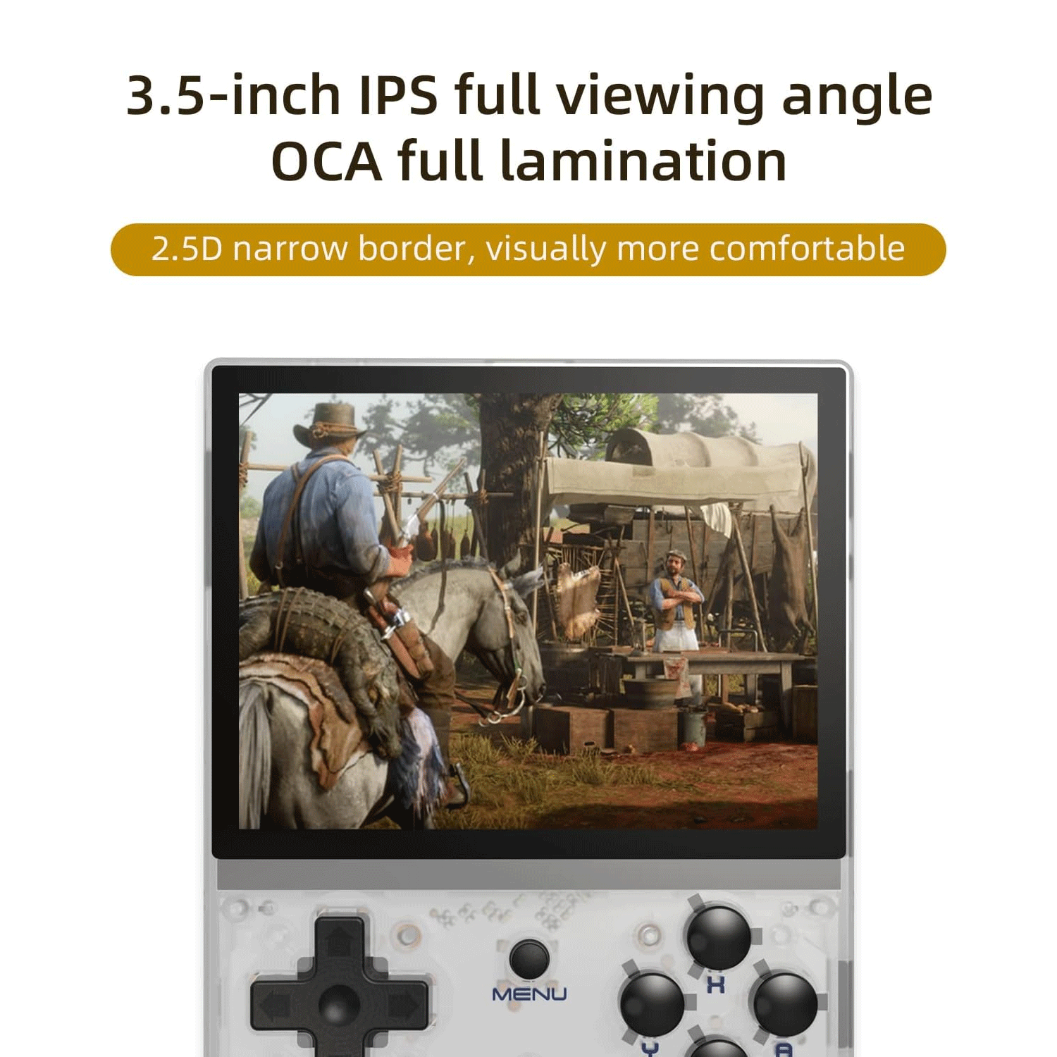 ANBERNIC RG35XX Retro Handheld Gaming Console iPS Screen Video 3.5” Classic Gaming Emulator