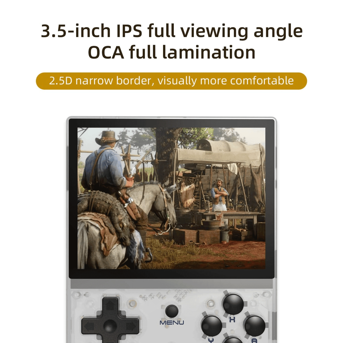 ANBERNIC RG35XX Retro Handheld Gaming Console iPS Screen Video 3.5” Classic Gaming Emulator