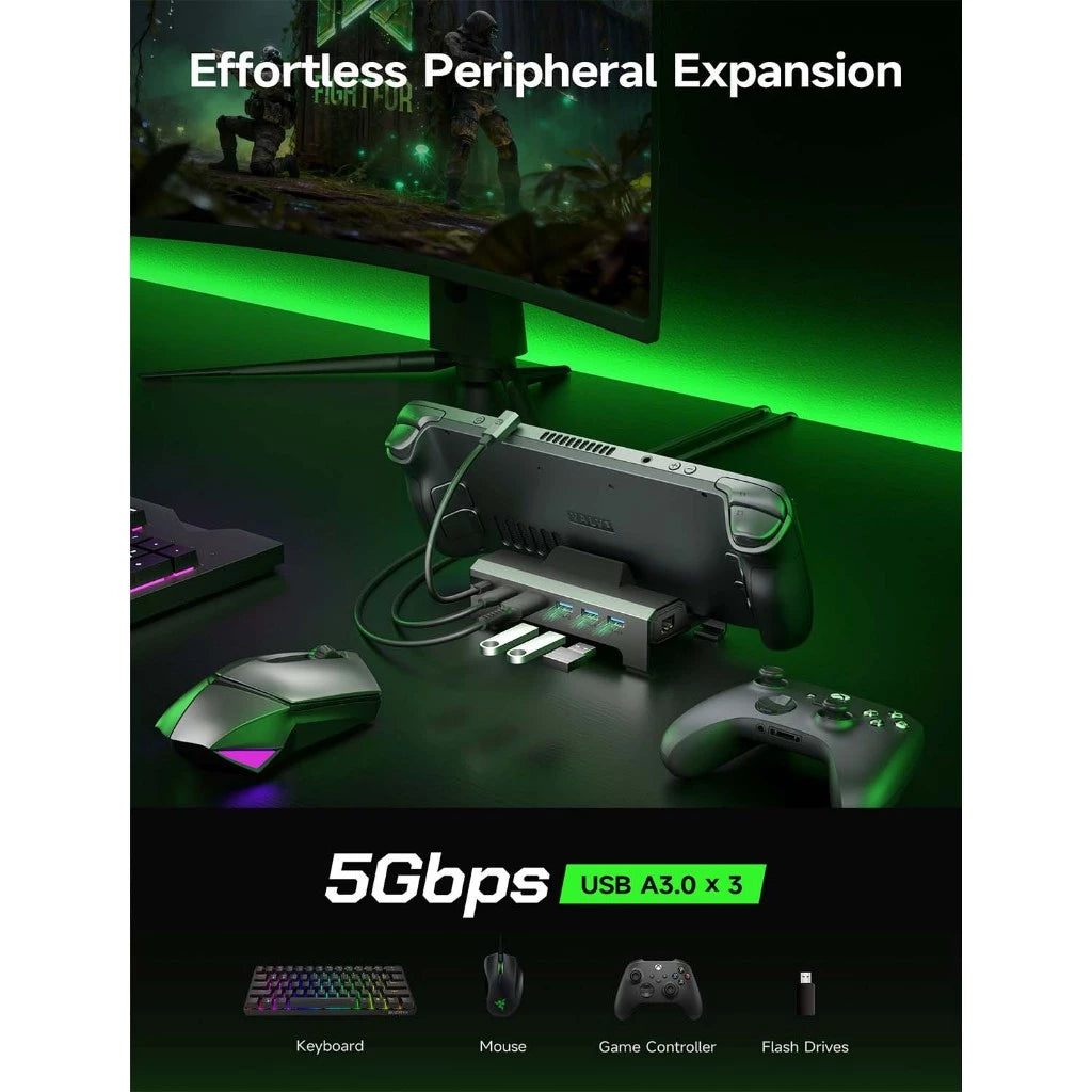 JSAUX 6-in-1 Docking Station for Xbox Ally X / Xbox Ally HB0612