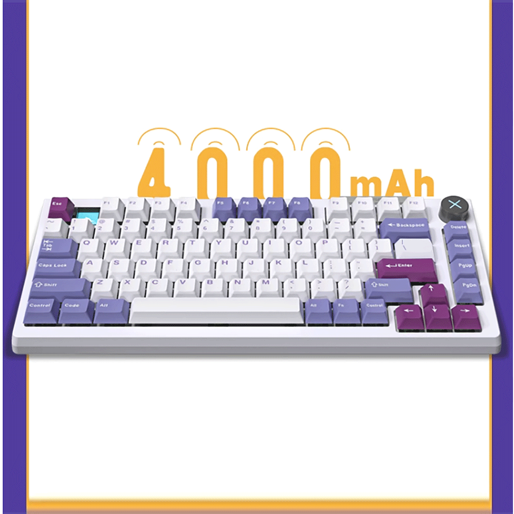 Darmoshark TOP75 Tri-Mode RGB Backlit Mechanical Keyboard