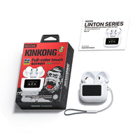 WEKOME Liton Series  Wireless Earpods with smart color screen (White) WS-27