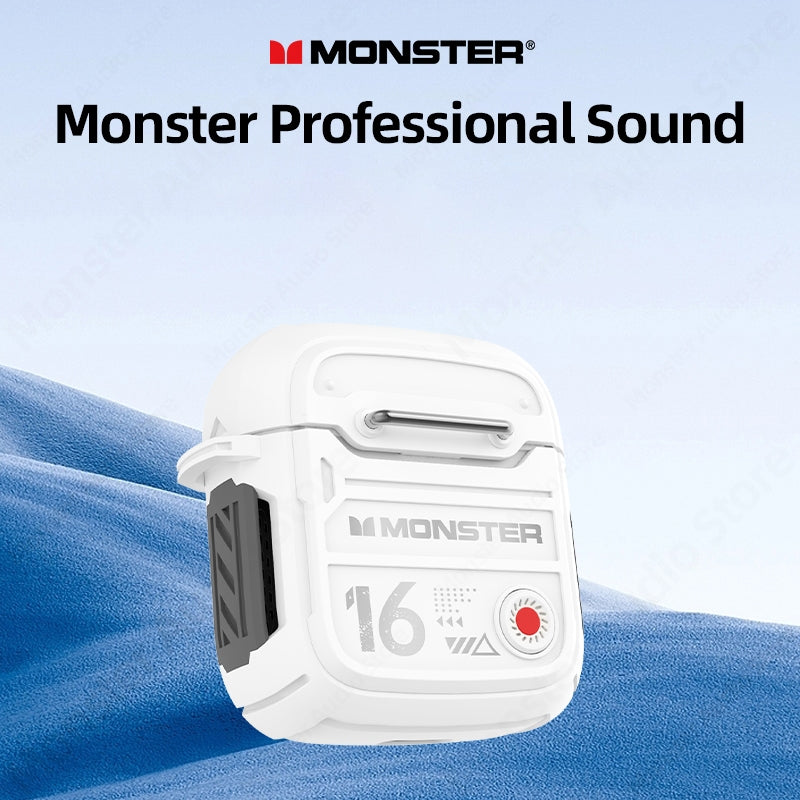 MONSTER Airmars XKT16 True Wireless Gaming Earphones (Beige)