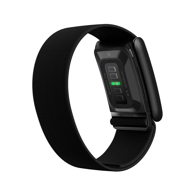 WHOOP 5.0 One Health and Fitness Tracker with 12 Months Membership Jet Black (2025)