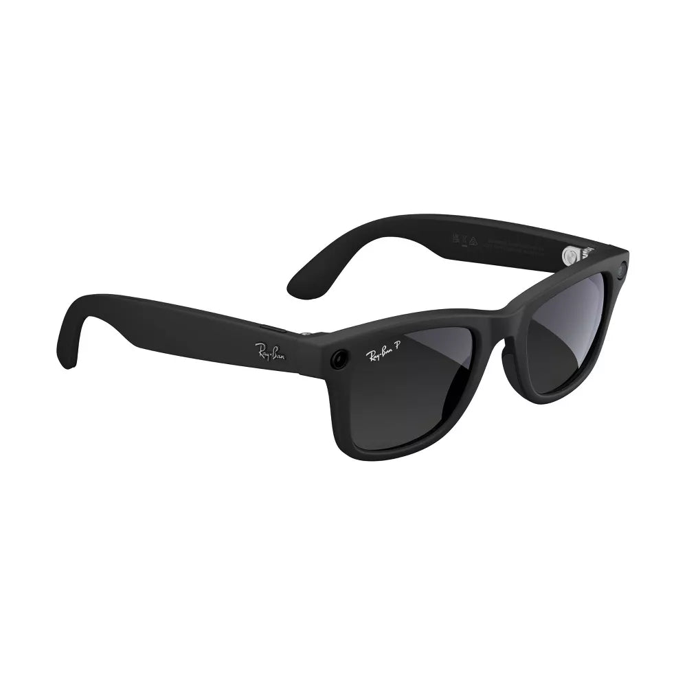 Ray-Ban Meta Wayfarer (Gen 2) Polarized Graphite lenses Matte Black