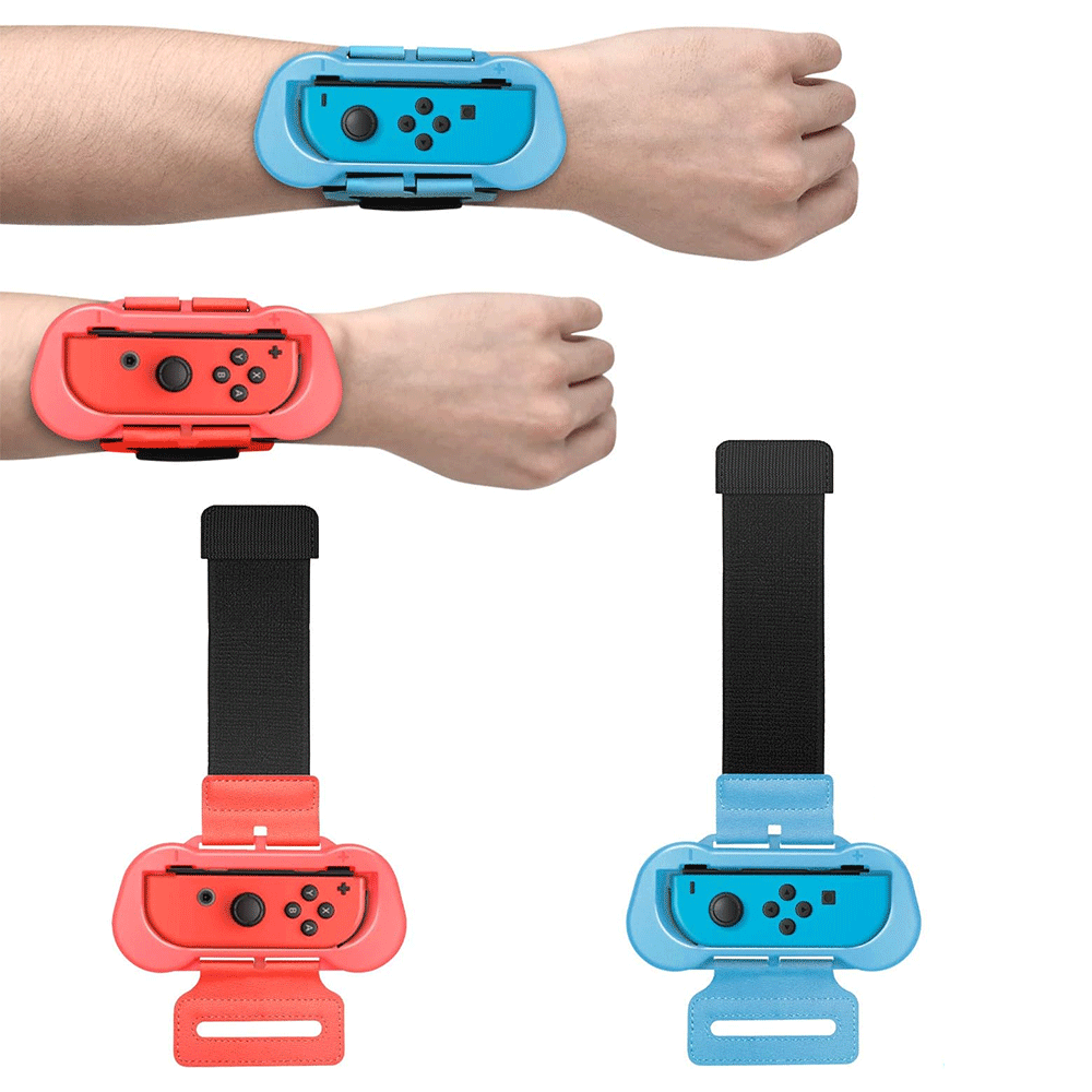 JYS Joy-Con Armband for Switch Just Dance Red/Blue NS163