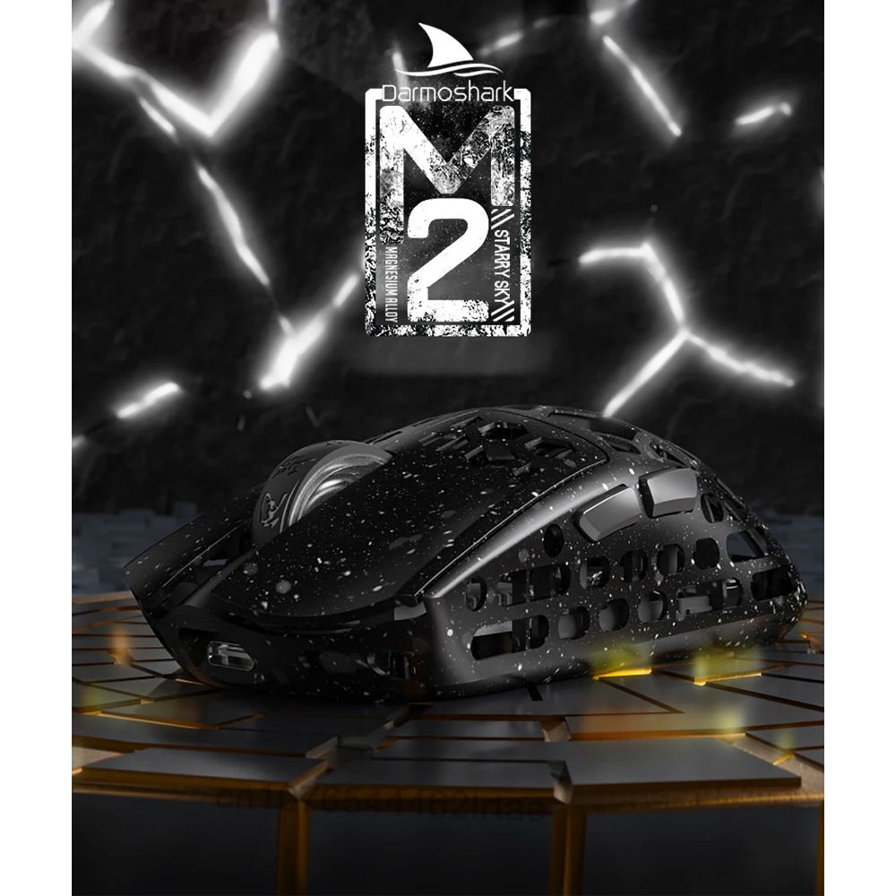 Darmoshark M2 Daero Tri-Mode Wireless Ultralight Gaming Mouse