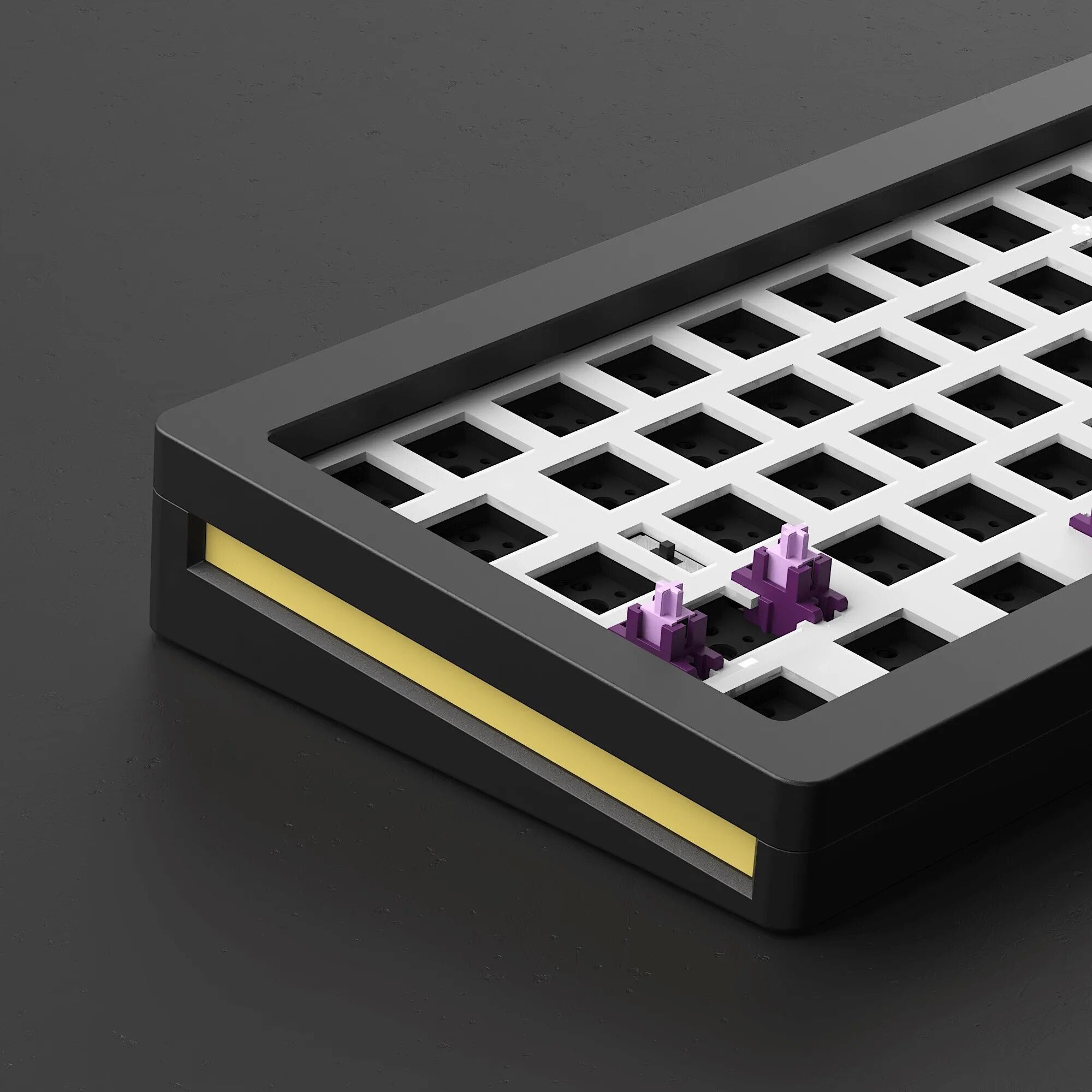 Monsgeek M7W DIY Kit Aluminum Case Multi-Modes RGB Hot-Swappable Mechanical Keyboard