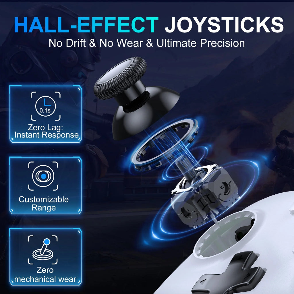 IINE Plutus Wireless Controller for PC (Black) (L983)