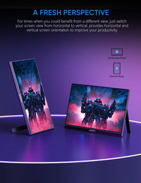 [PRE-ORDER] ARZOPA Z1FC 15.6" FHD Portable Monitor (Black)