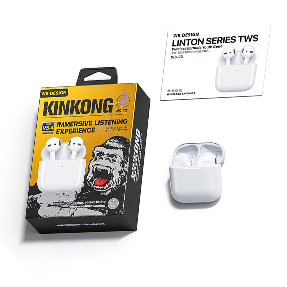 WEKOME Liton Series TWS Wireless Earpods (White) WS-23
