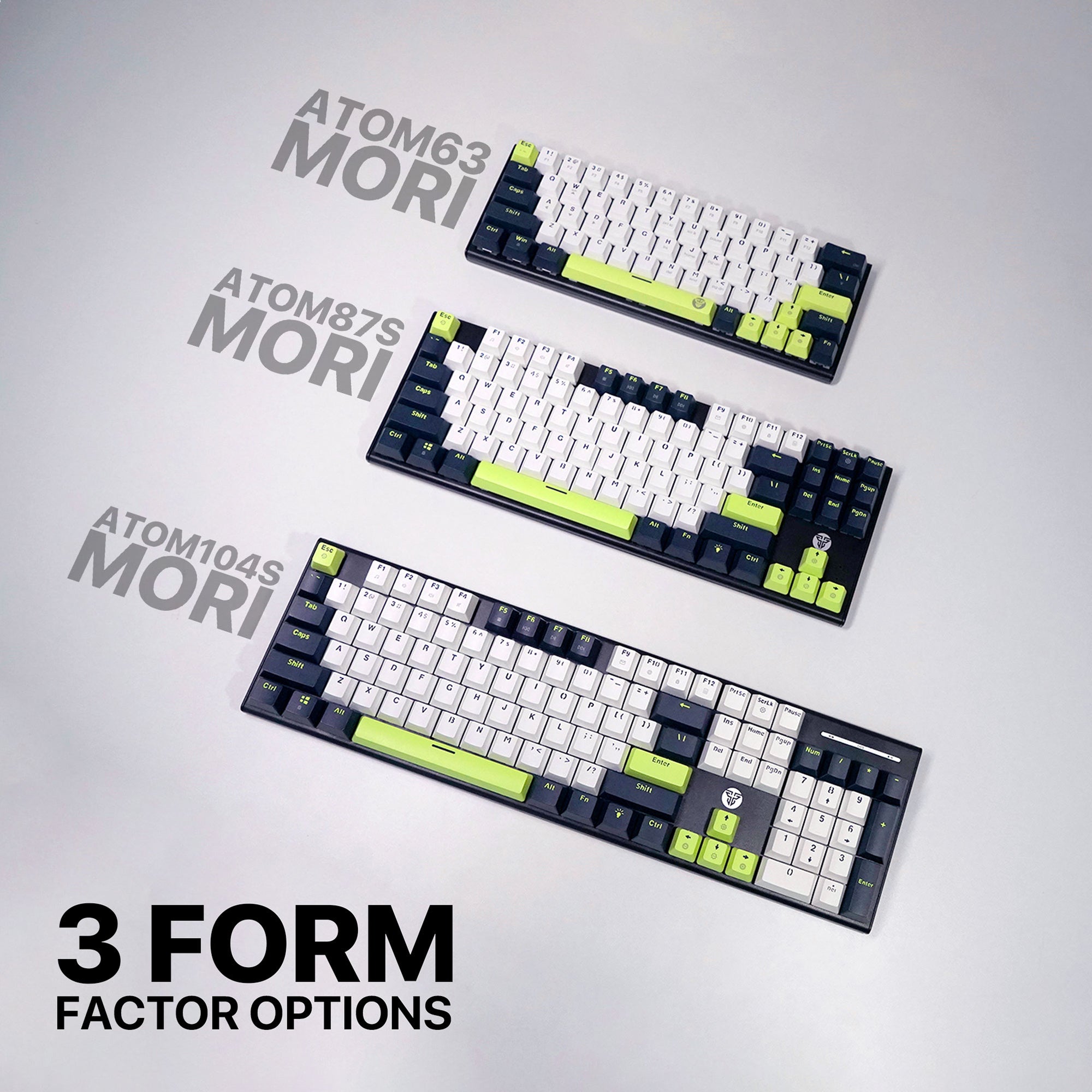 Fantech Atom87S TKL Yoru Edition Mechanical Gaming Keyboard Black Blue Switch (MK877S)