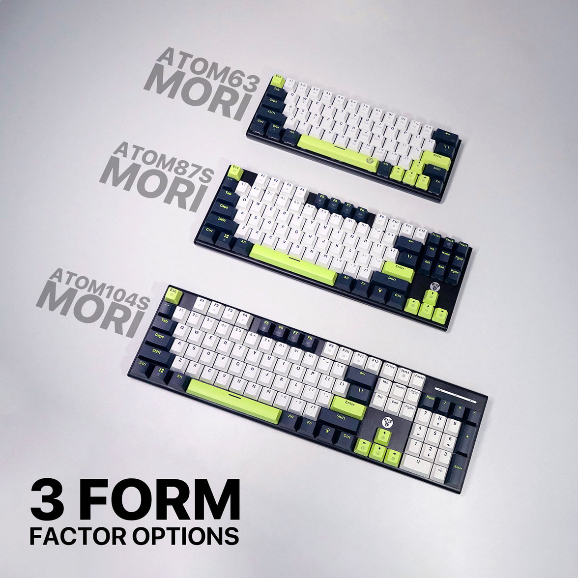Fantech Atom87S TKL Yoru Edition Mechanical Gaming Keyboard Black Blue Switch (MK877S)