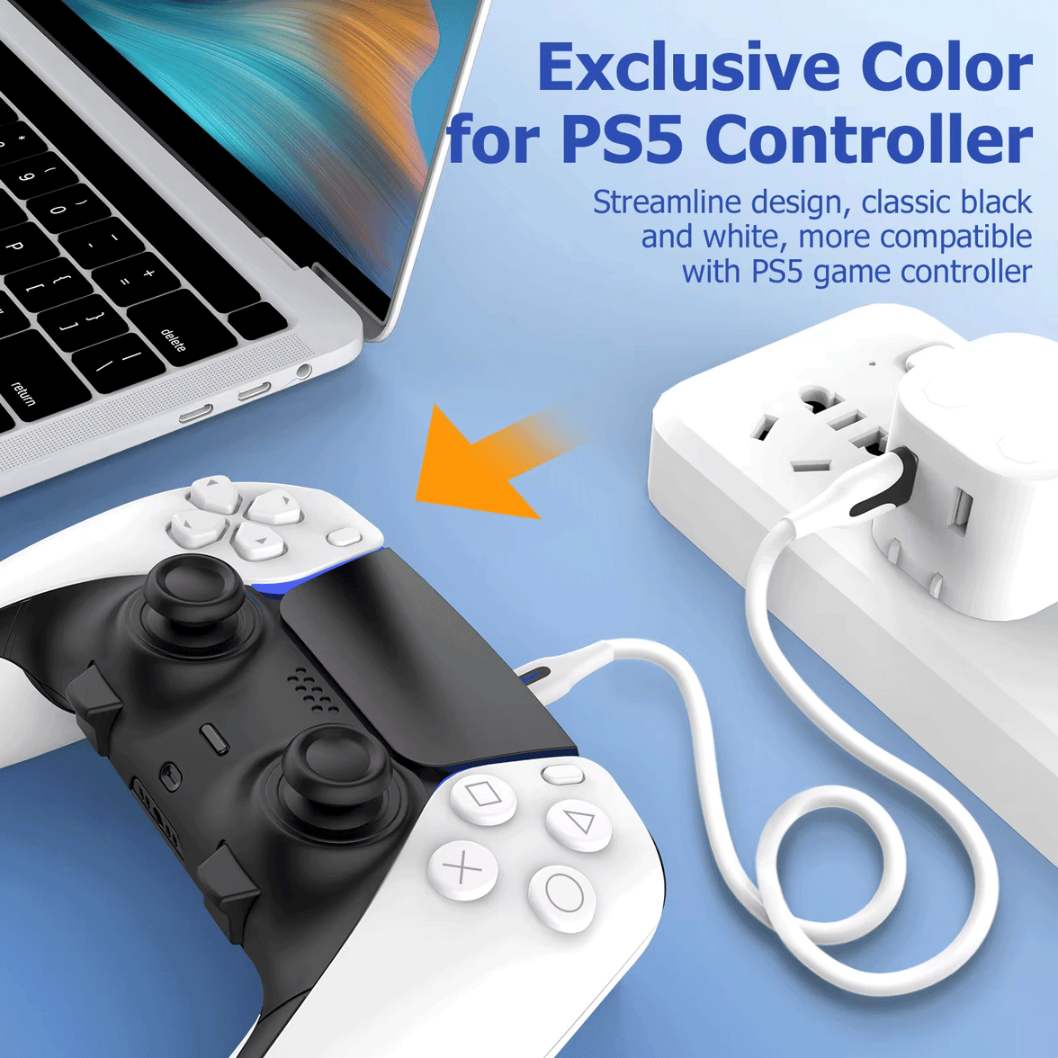 IINE IINE Controller C to C Charging Cable for PS5 [L961]