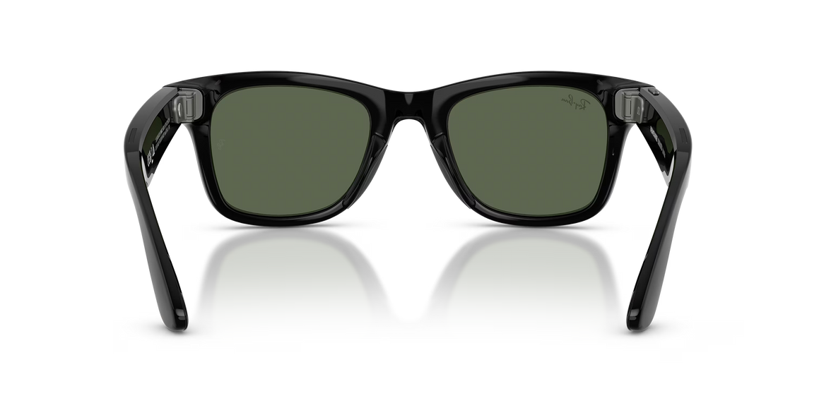 Ray-Ban Meta Wayfarer Gen 2 Shiny Black G-15 Green Lenses