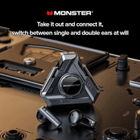 Monster AIRMARS XKT22 True Gaming Earphones Bluetooth Waterproof