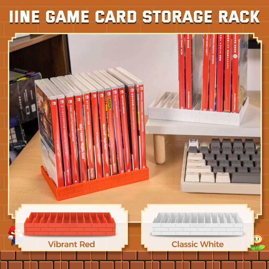 IINE Switch Game Card Storage Rack
