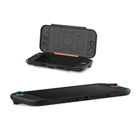 Dobe Game + Console Storage Case for Nintendo Switch 2 Black-Orange TNS-51112