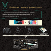 Hori Wide Cargo Pouch The Legend Of Zelda Tears Of The Kingdom for Switch V2/OLED NSW-435A