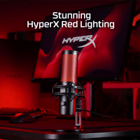 HyperX QuadCast 2 USB Microphone for PC/MAC/PS5/PS4 872V1AA Black