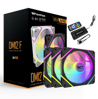 DarkFlash DM12F 3in1 ARGB with Controller Remote Cooling Fan