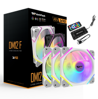 DarkFlash DM12F 3in1 ARGB with Controller Remote Cooling Fan