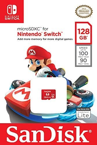 SanDisk MSD Nintendo Switch SDSQXAO 100MBs 128GB