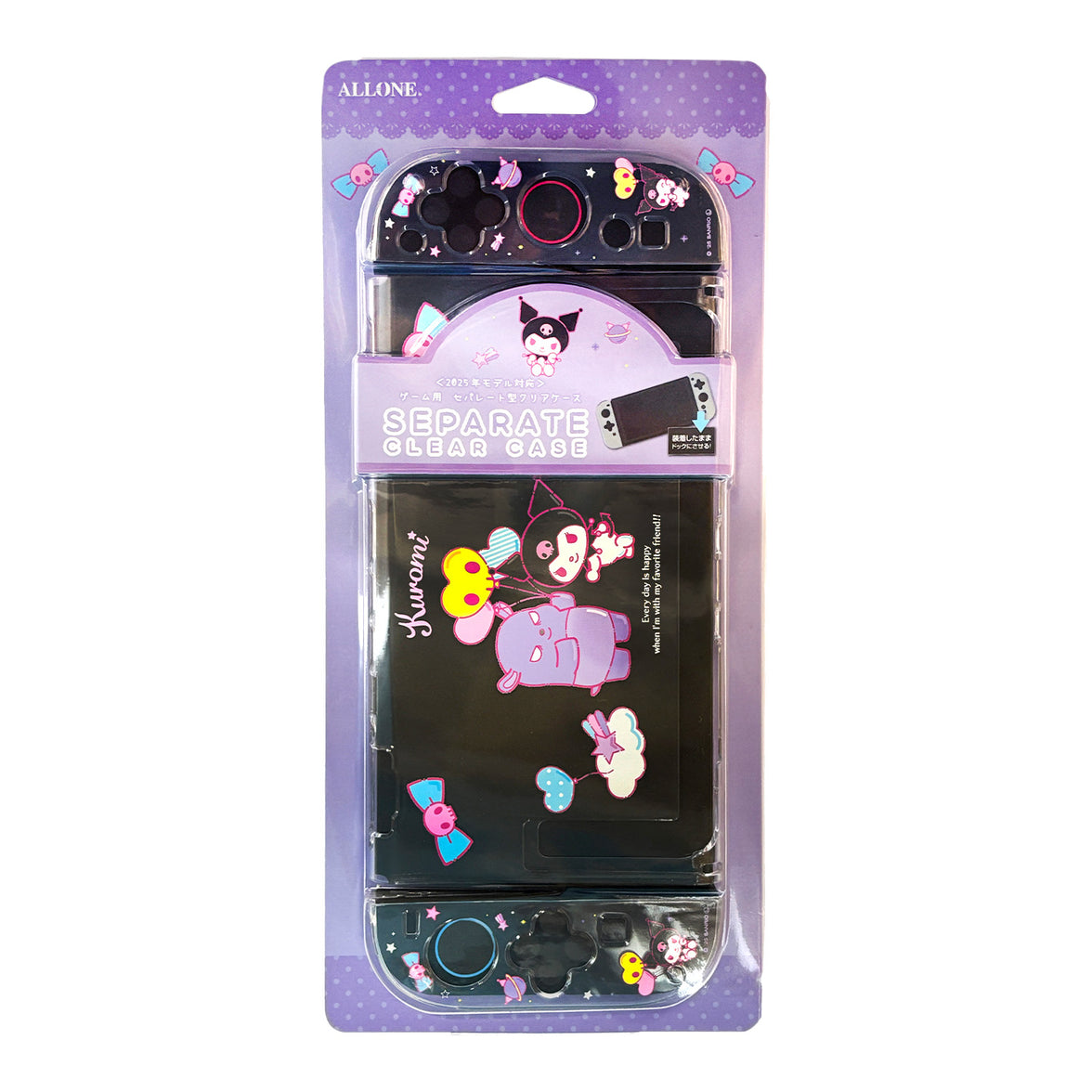 Allone Sanrio Clear Case for Nintendo Switch 2