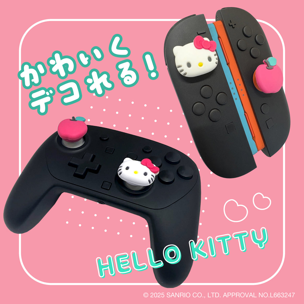 Allone Sanrio Joystick Cover for Nintendo Switch 2 Joy-Con / Pro Controller/ PS4 Controller / PS5 Controller